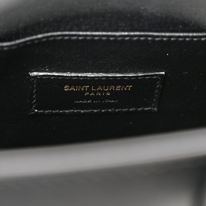 Saint Laurent Calfskin Paglia Palm Nano Sac De Jour Black 6 of 10