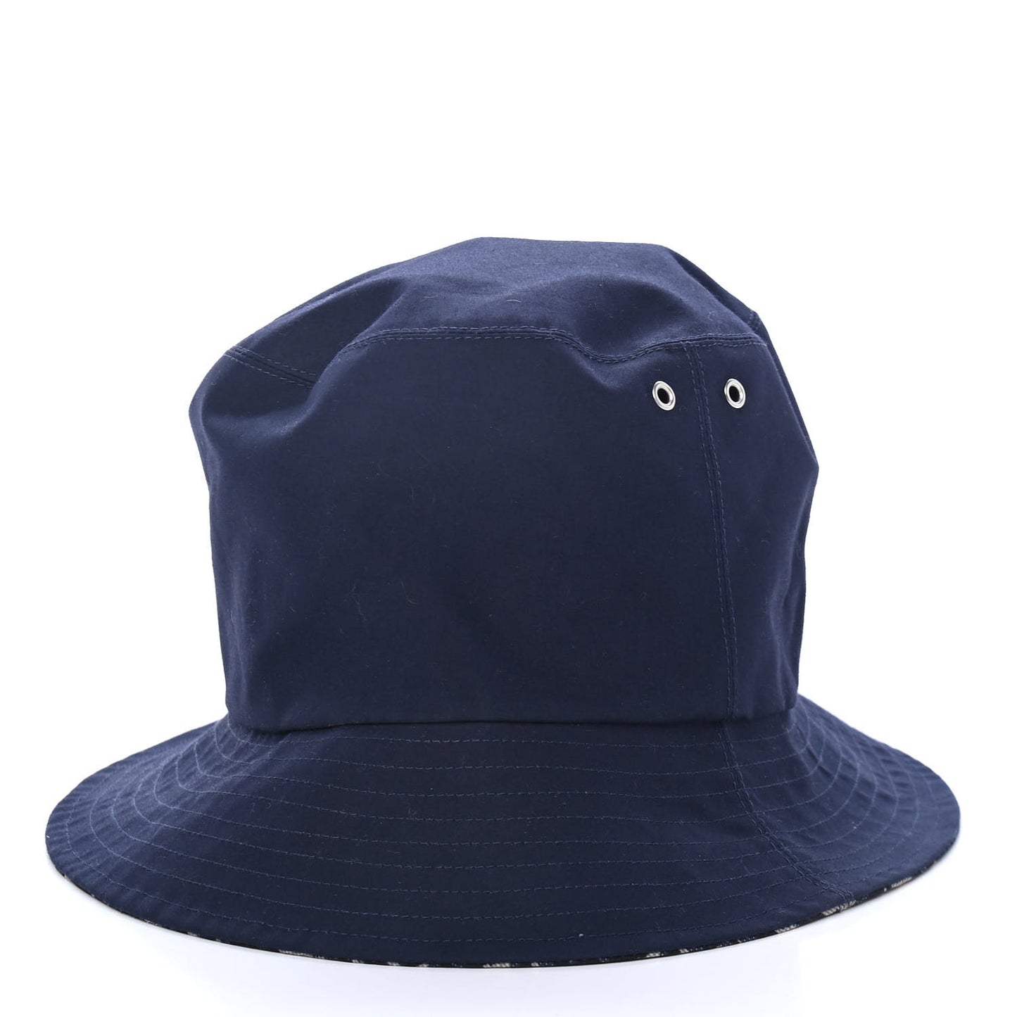 Oblique Reversible Teddy-D Brim Bucket Hat 57 Blue