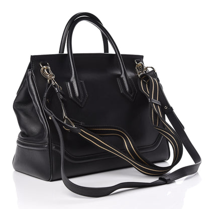 Versace Calfskin Large Palazzo Empire Bag Black 4 of 23