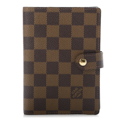 Louis Vuitton Damier Ebene Small Ring Agenda Cover 1 of 8
