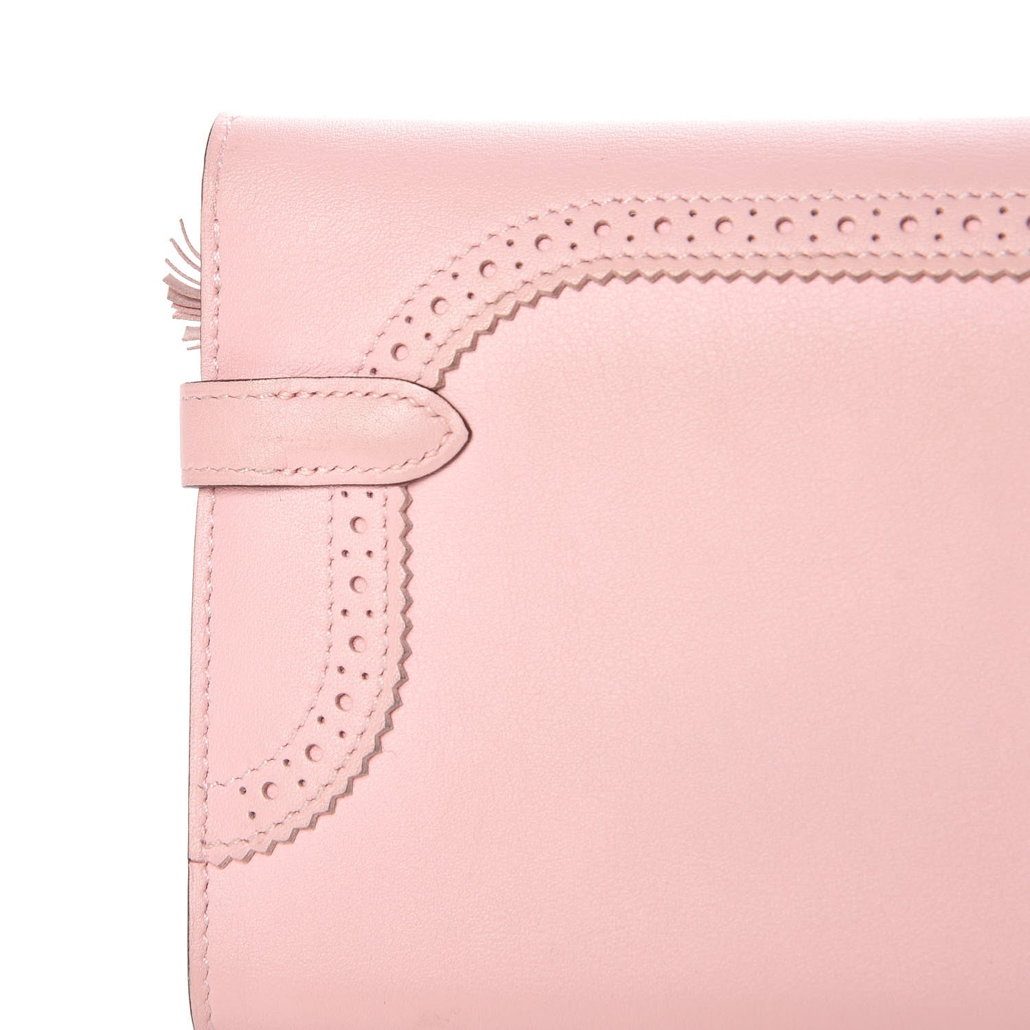 Hermes Swift Ghillies Kelly Longue Wallet Rose Sakura 8 of 10