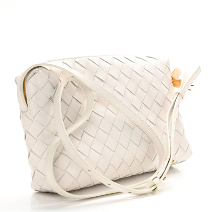 Bottega Veneta Nappa Intrecciato Crossbody White 3 of 12
