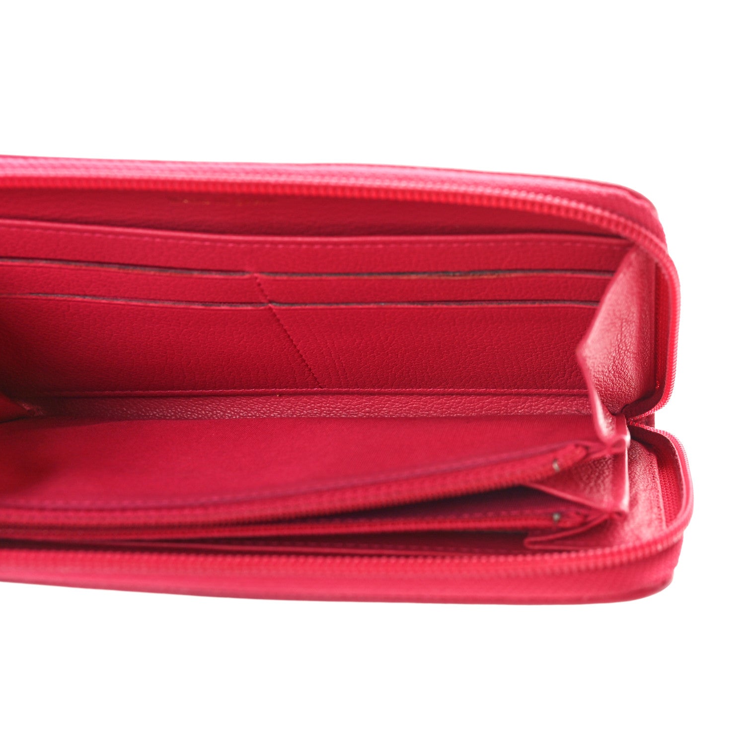 Chanel Caviar Large Timeless CC Zip Around Wallet Pink 5 of 9