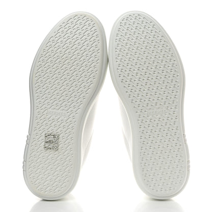 Hermes Calfskin Womens Happy Sneakers 36.5 White 5 of 8