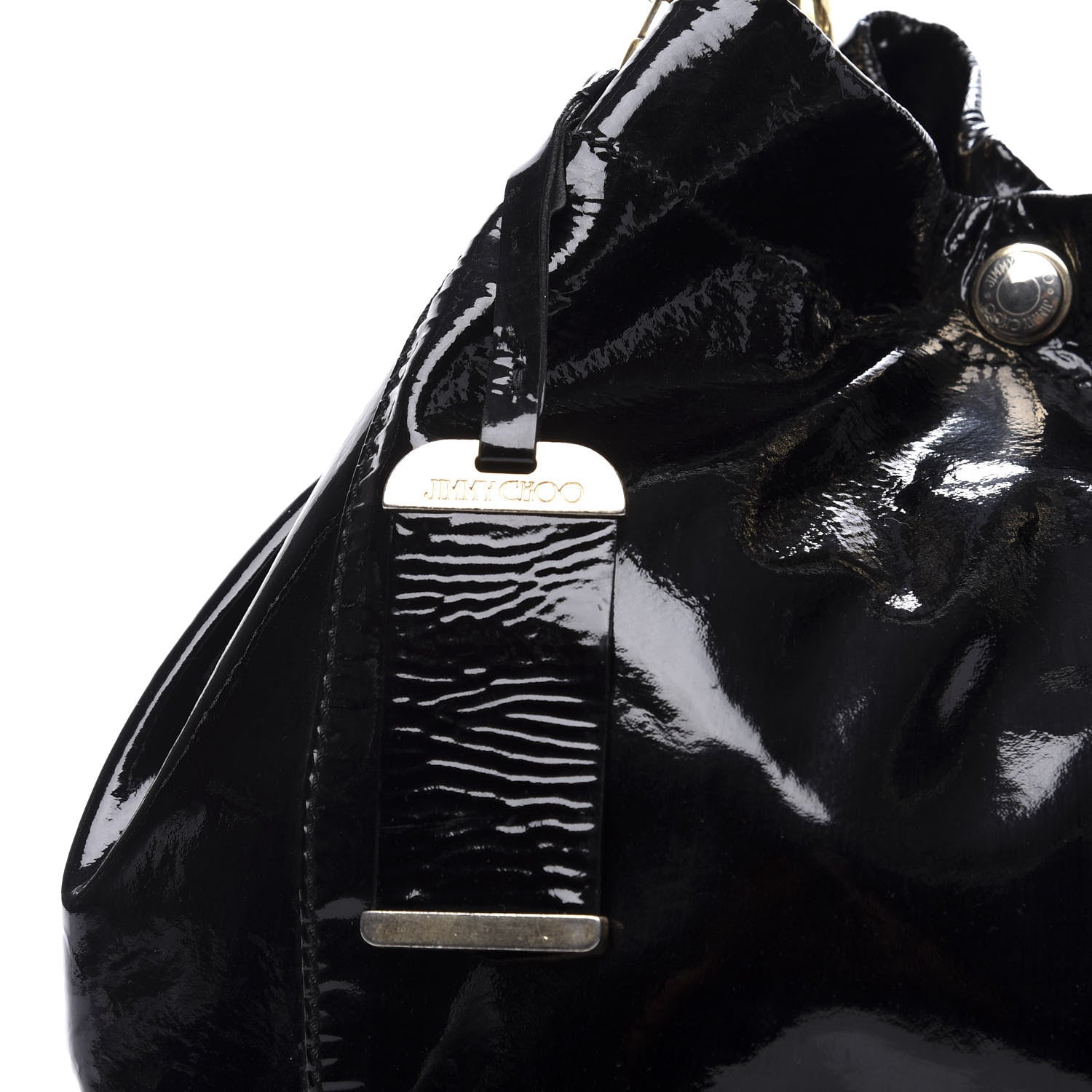 Jimmy Choo Patent Lola Oversized Tote Black 10 of 11