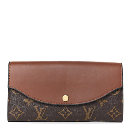 Louis Vuitton Monogram Sarah Tuileries Wallet Marron 1 of 10