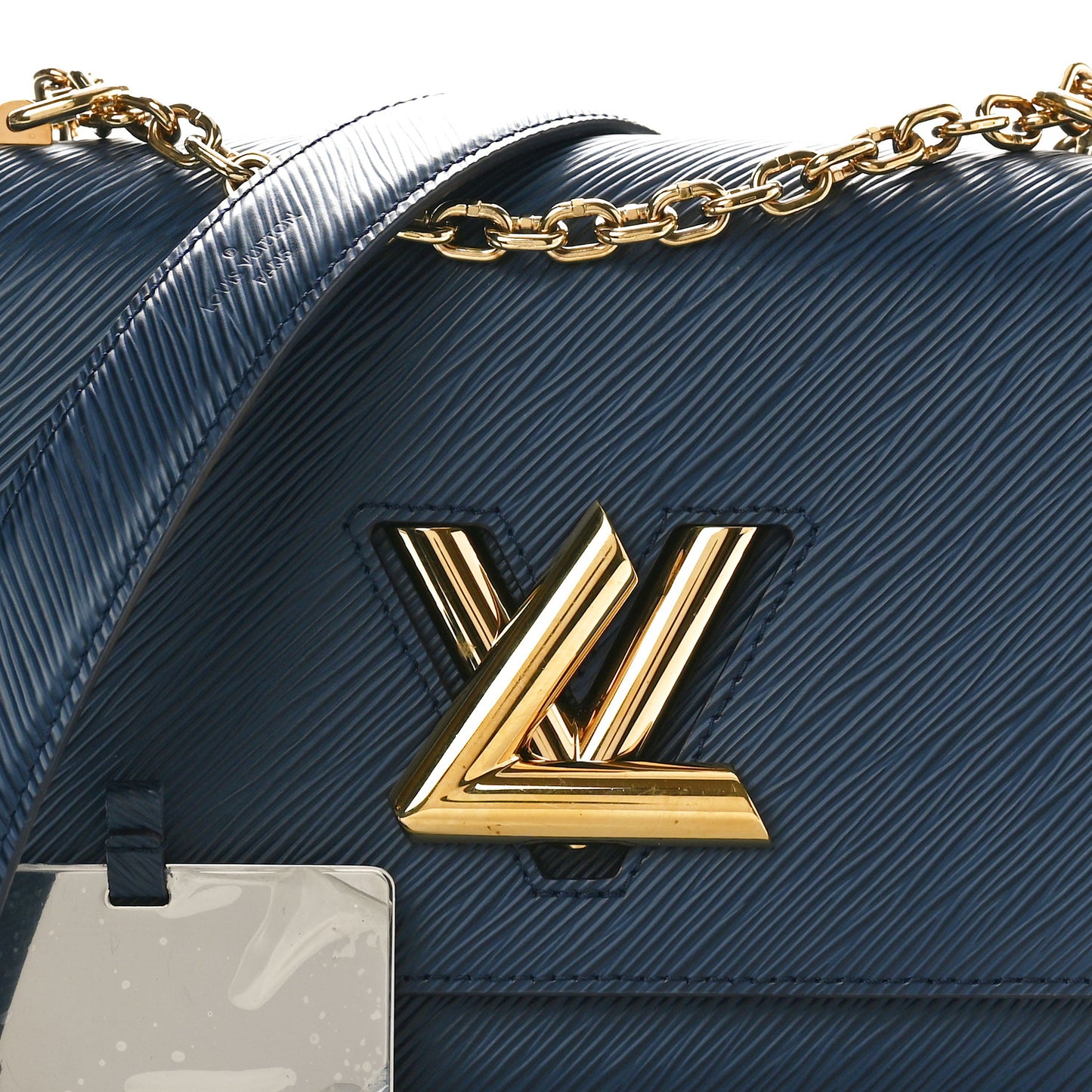 Epi Twist Shoulder Bag MM Indigo