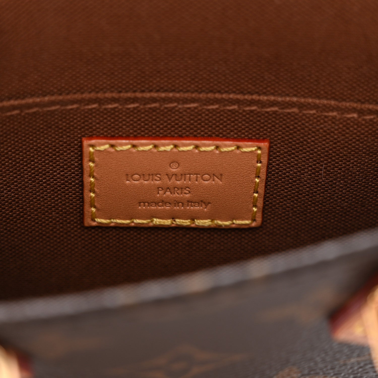 Louis Vuitton Monogram Petit Sac Plat 6 of 9