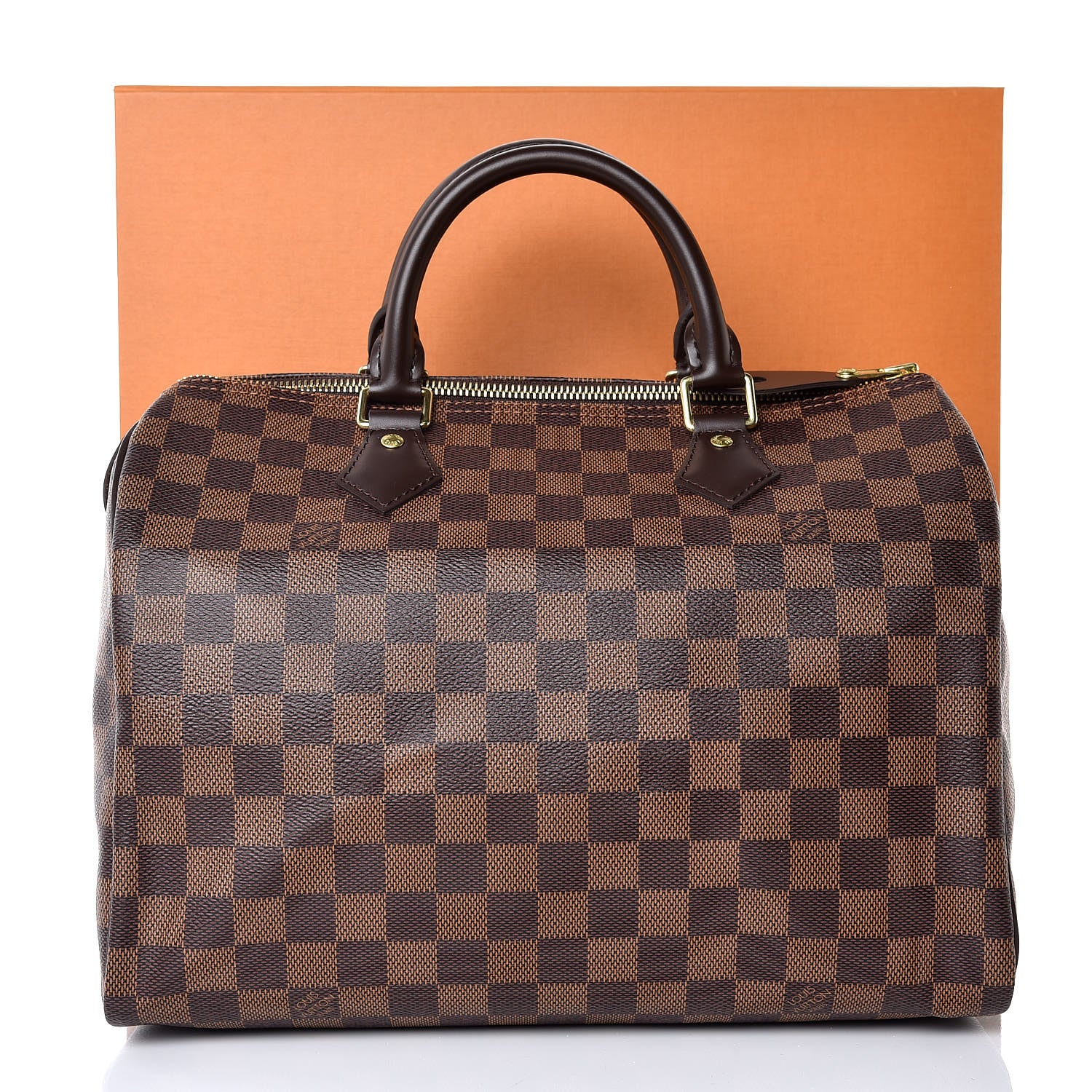 Louis Vuitton Damier Ebene Speedy 30 8 of 8