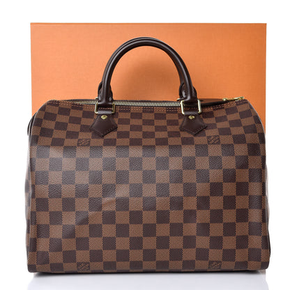 Louis Vuitton Damier Ebene Speedy 30 8 of 8