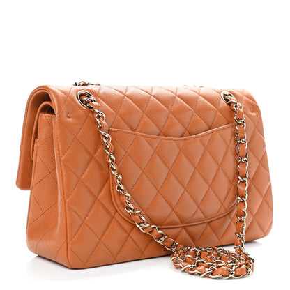 Chanel Caviar Quilted Medium Double Flap Light Brown 3 of 10