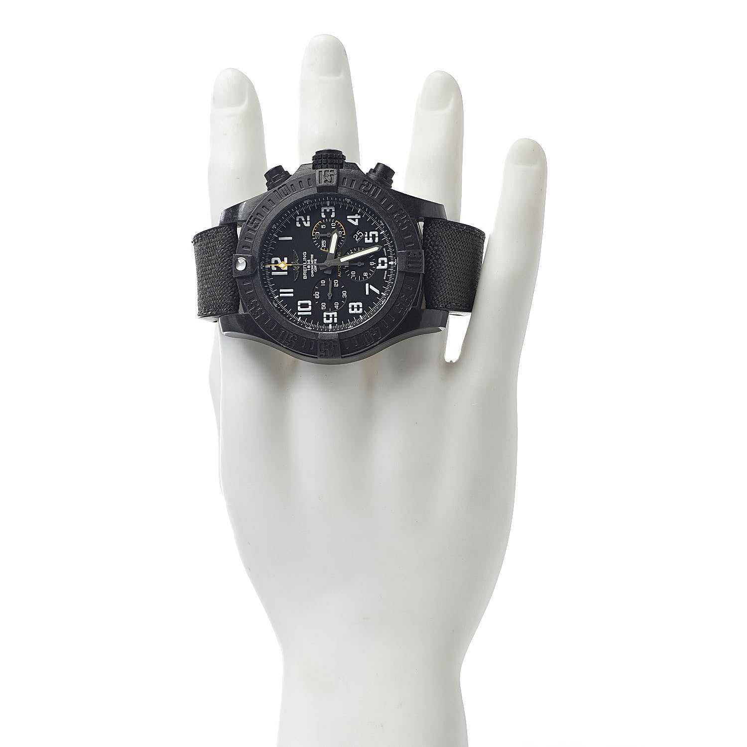 Breitling Breitlight Canvas 50mm Avenger Hurricane 12H Automatic Watch Volcano Black XBO170 2 of 10