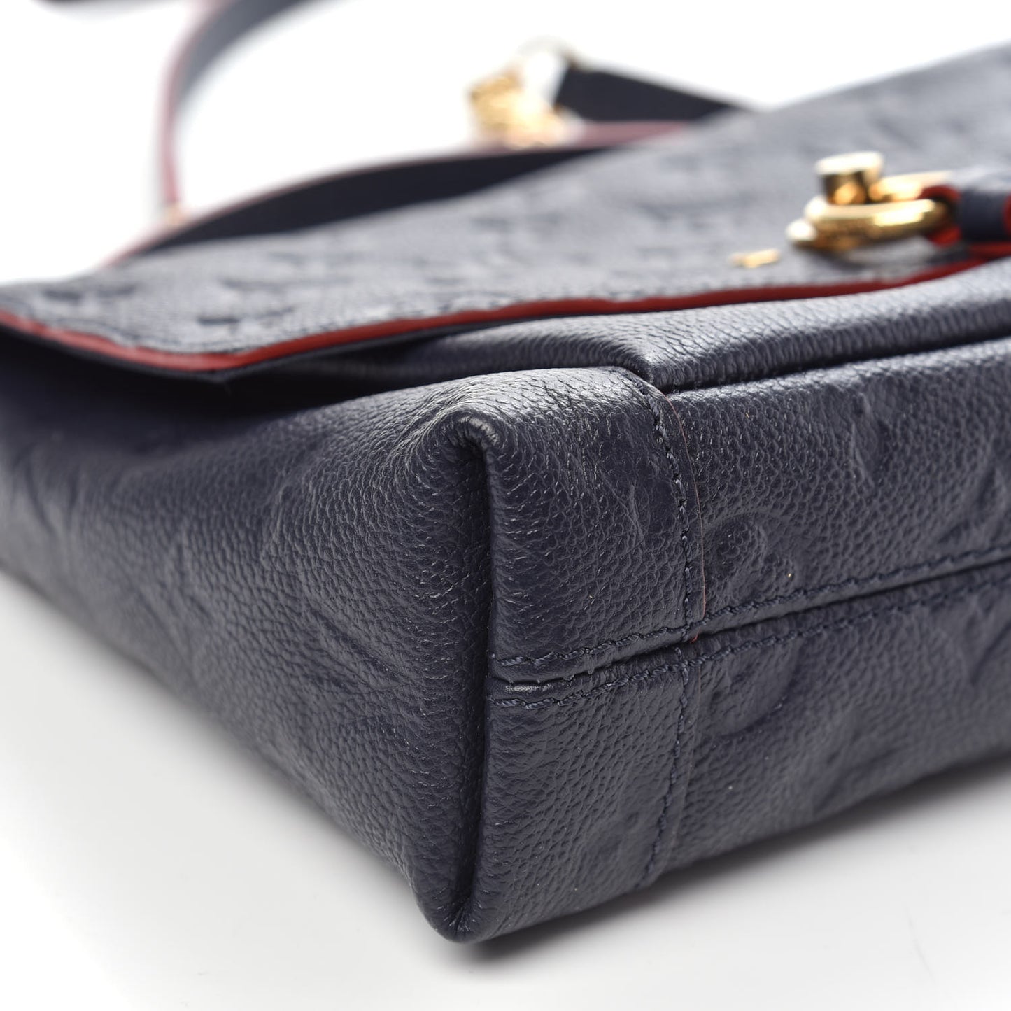 Empreinte Blanche BB Marine Rouge