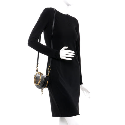 Chloe Calfskin Small Nile Bracelet Minaudiere Bag Black 2 of 9