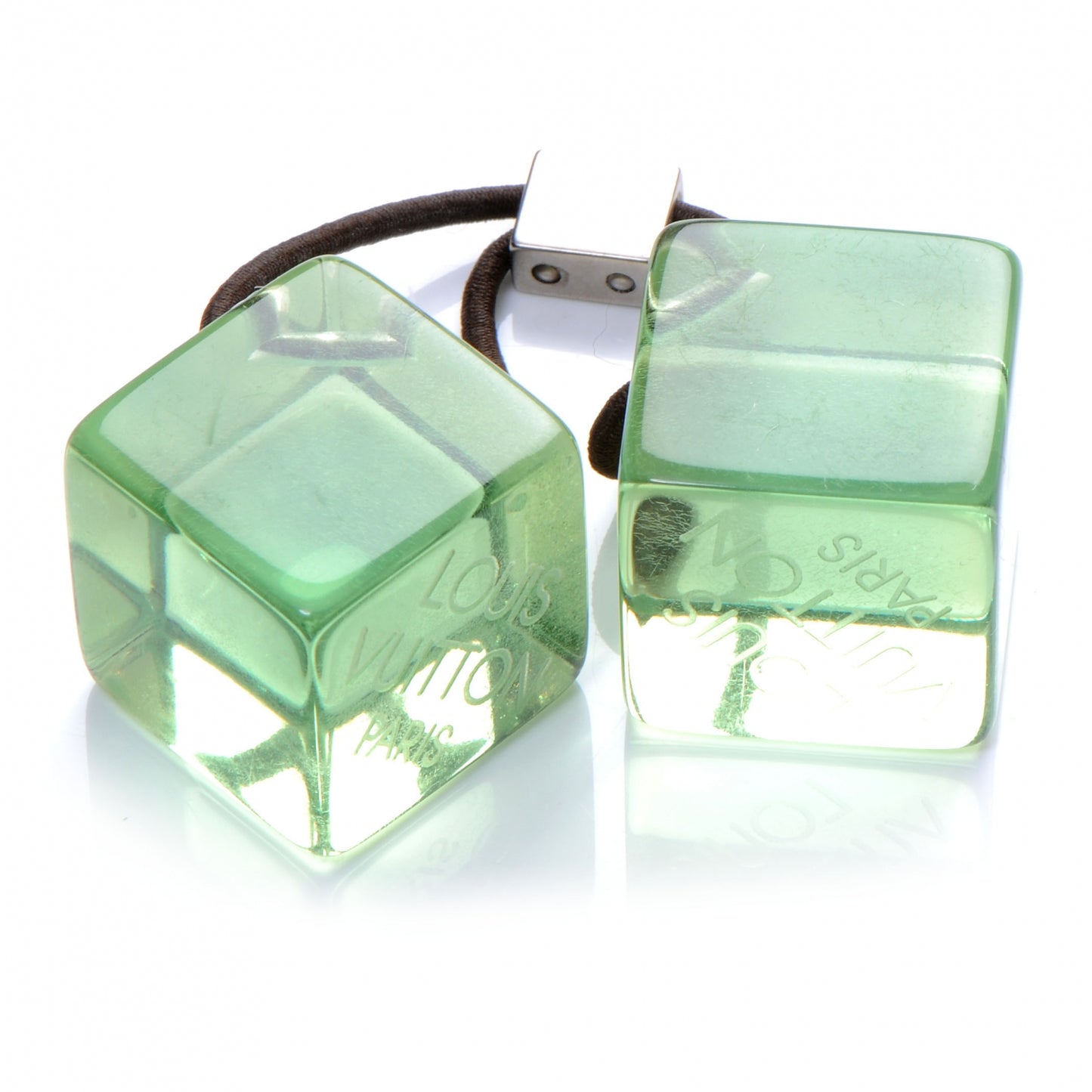 Resin Hair Cubes Green