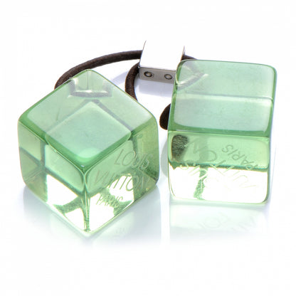 Louis Vuitton Resin Hair Cubes Green 1 of 5