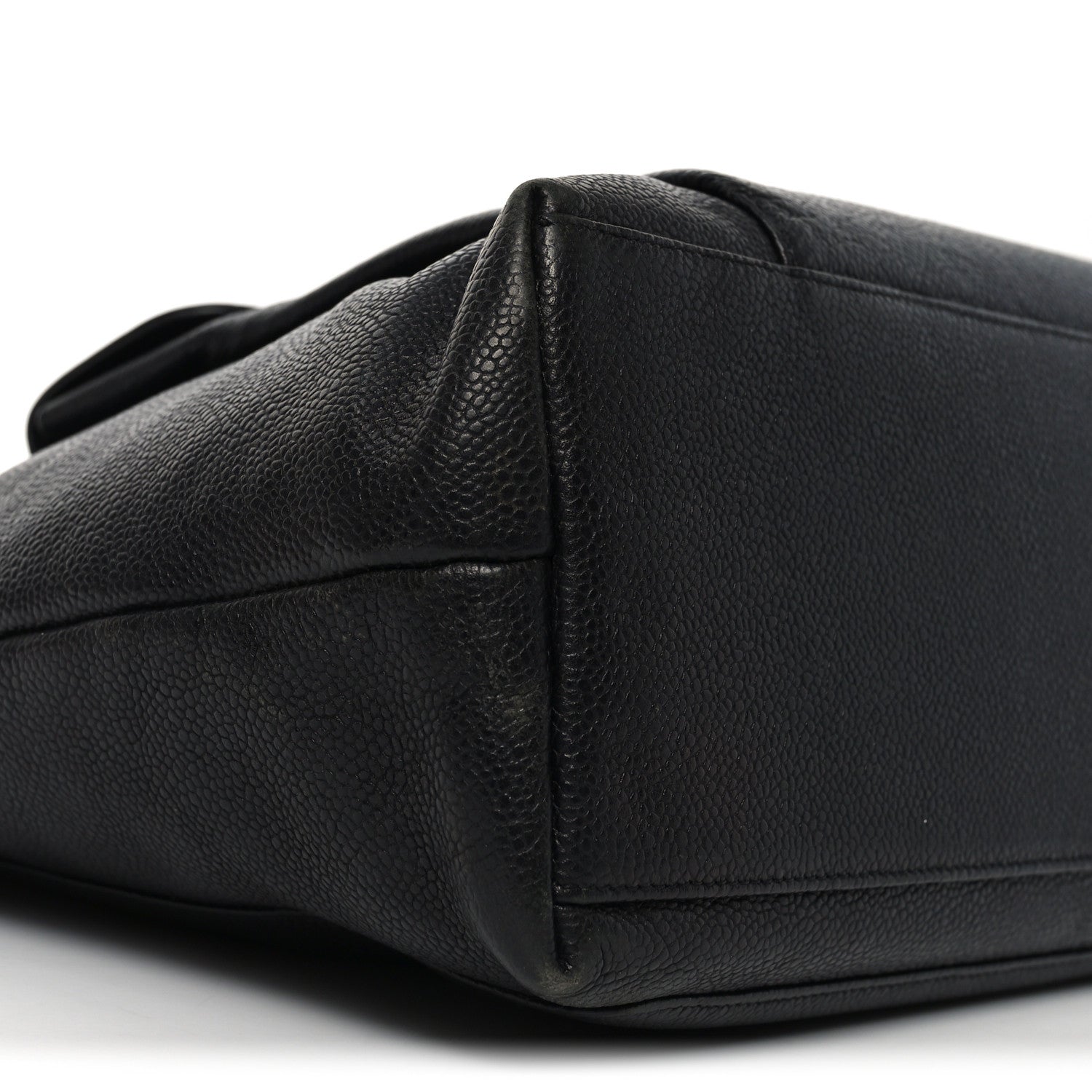 Chanel Caviar Flap Shoulder Bag Black 8 of 9
