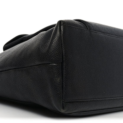 Chanel Caviar Flap Shoulder Bag Black 8 of 9