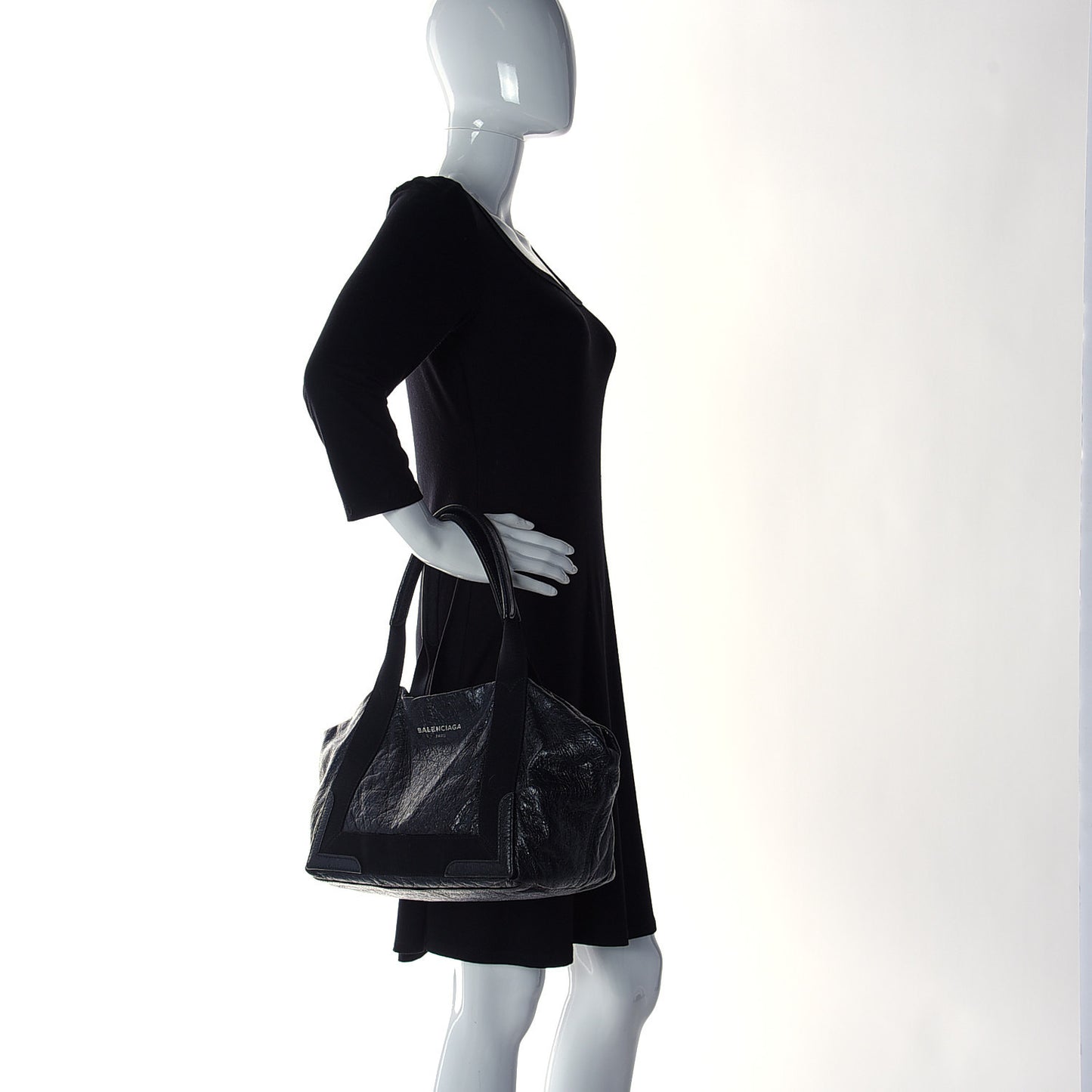 Agneau S Cabas Tote Black