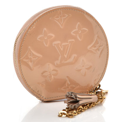 Louis Vuitton Vernis Animania Oiseau Songbird Coin Purse Rose Florentin 3 of 8