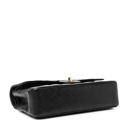 Chanel Caviar Quilted Medium Double Flap Black 4 of 10