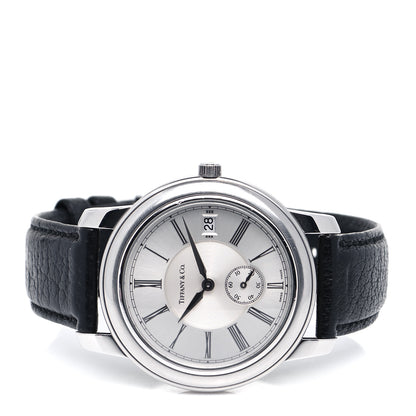 Tiffany Stainless Steel Calfskin 37mm Mark Resonator Automatic Watch 2 of 4