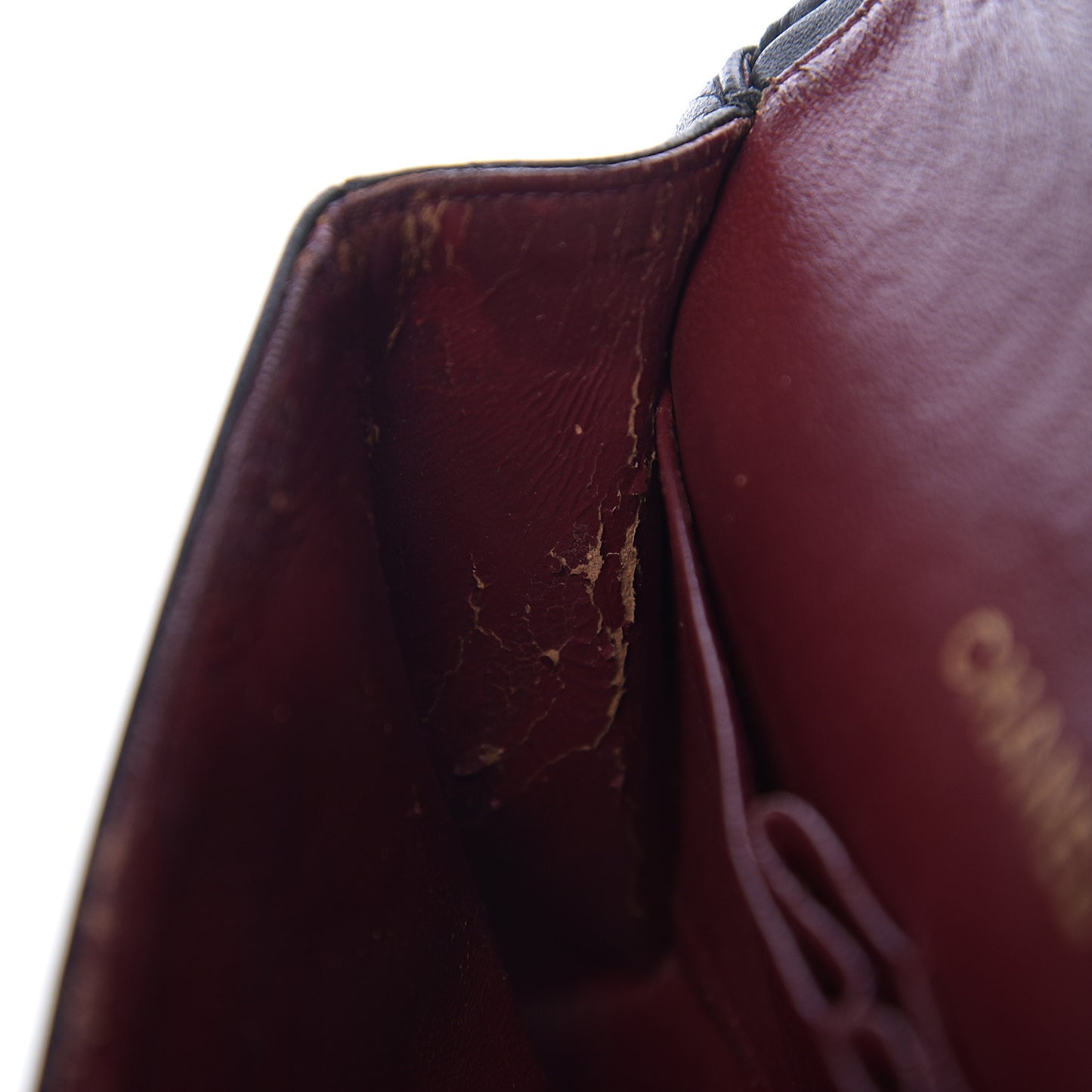 Lambskin Quilted Small Double Flap Black