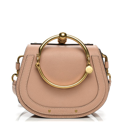 Chloe Calfskin Suede Small Nile Bracelet Bag Biscotti Beige 1 of 9