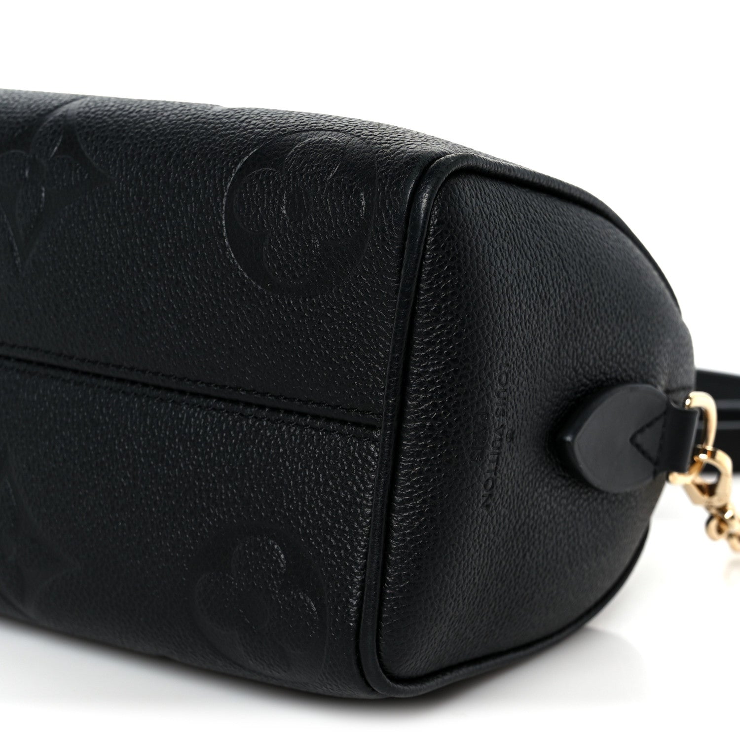 Louis Vuitton Empreinte Monogram Giant Speedy Bandouliere 20 Black 11 of 12