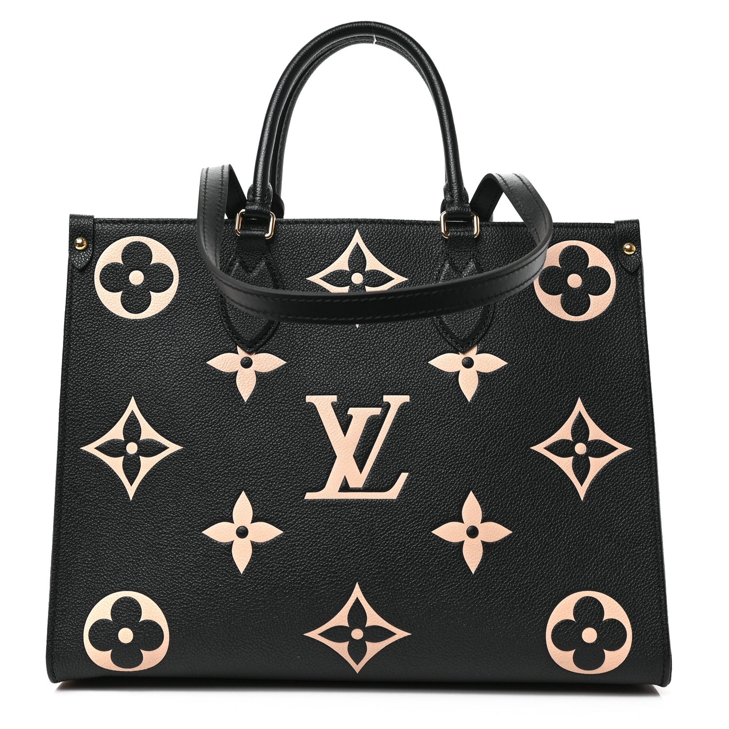 Empreinte Monogram Giant Onthego MM Black Beige