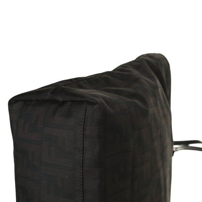 Fendi Nylon Zucca Medium Roll Tote Tobacco 20 of 22