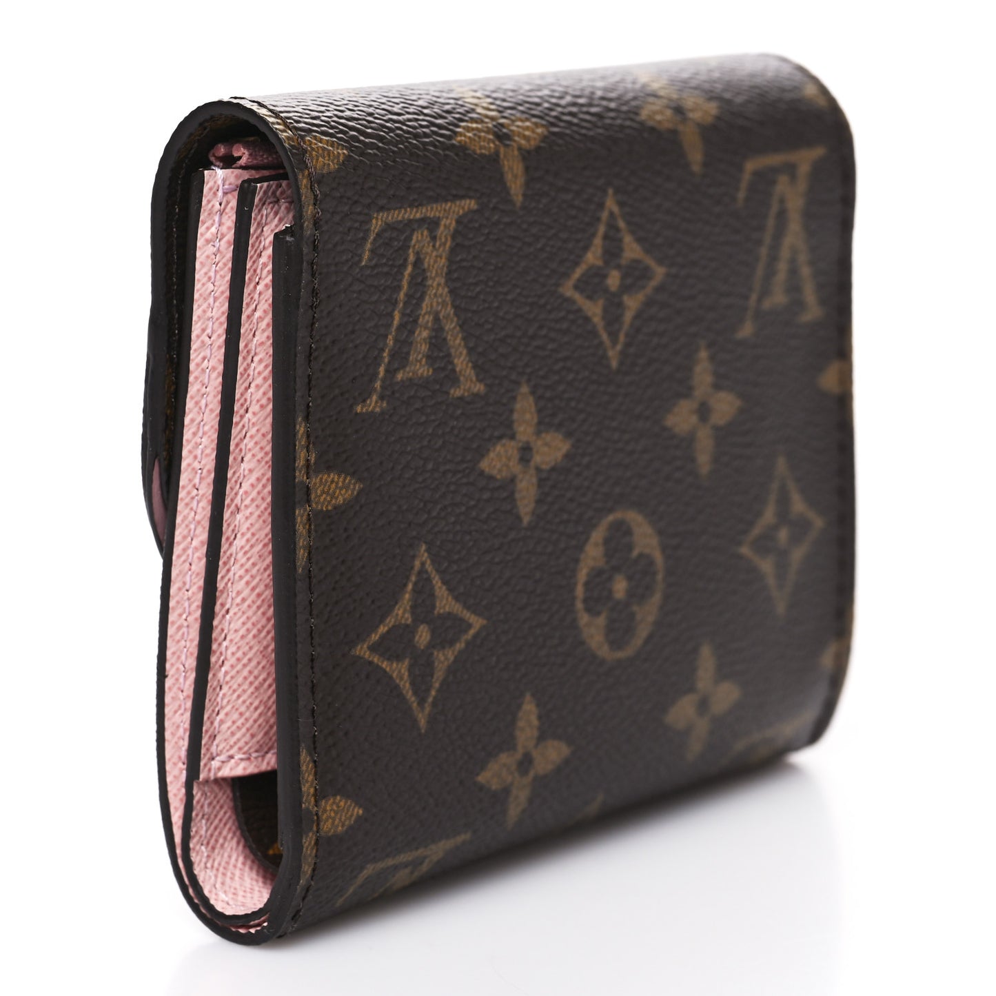 Monogram Ariane Compact Wallet Rose Ballerine
