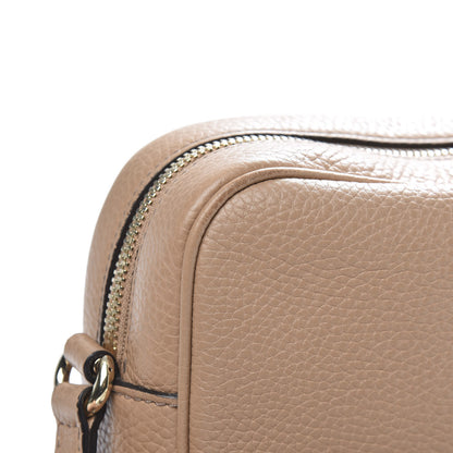 Gucci Pebbled Calfskin Small Soho Disco Bag Rose Beige 11 of 12