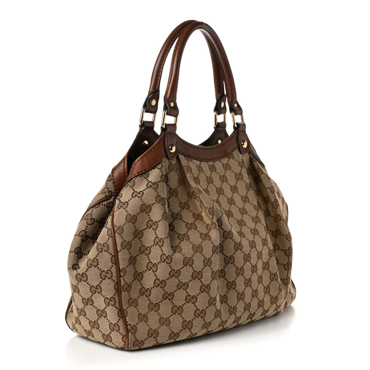 Gucci Monogram Medium Sukey Tote Brown 3 of 11