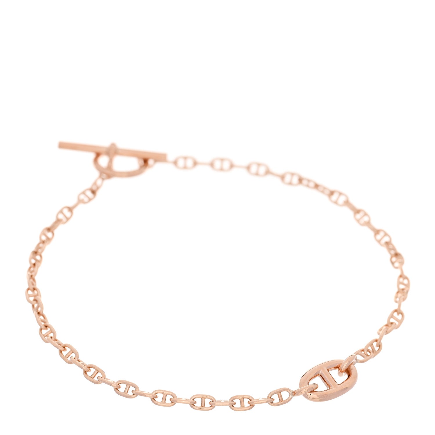Hermes 18K Rose Gold TPM Farandole Bracelet ST 1 of 5
