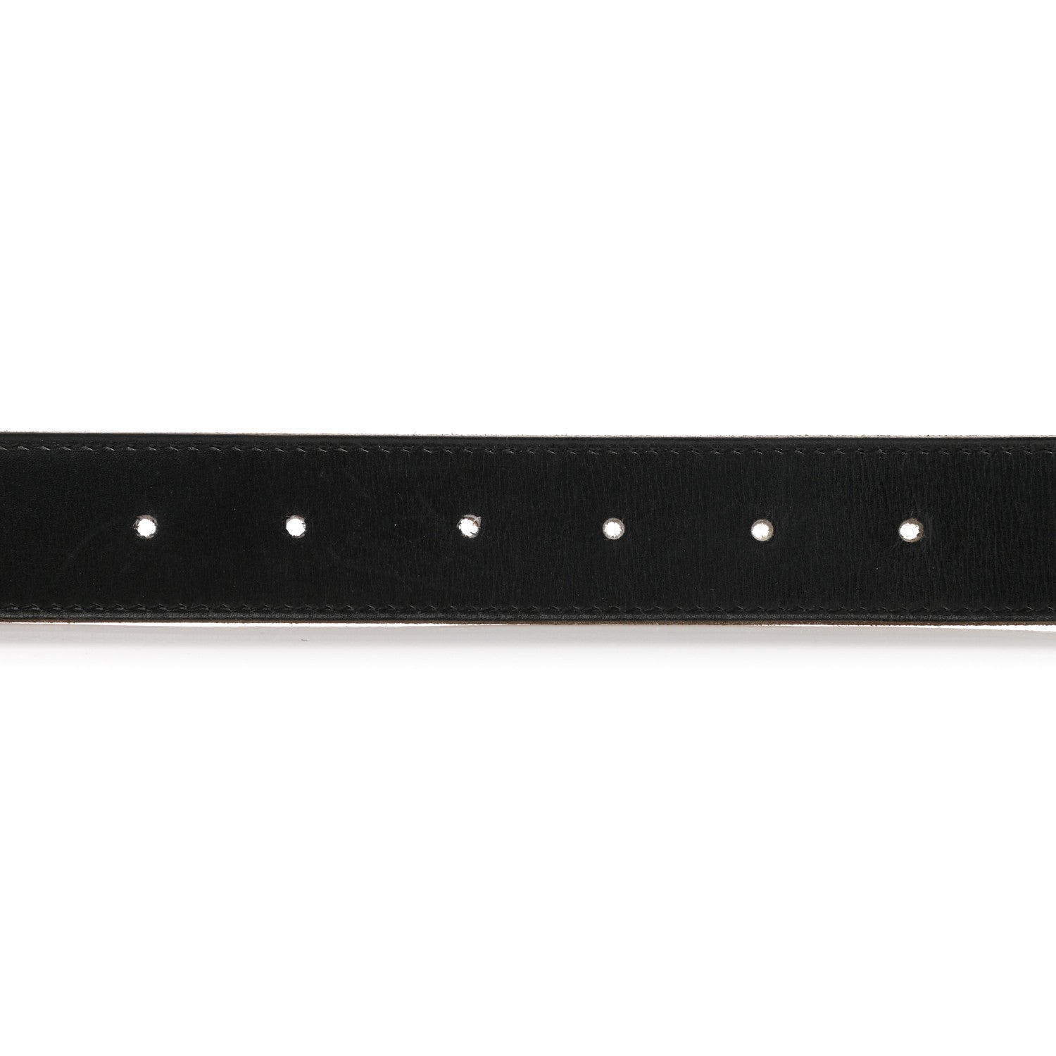 Hermes Box Togo 32mm H Belt 85 Black Gold 4 of 10