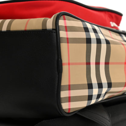 Burberry Econyl Vintage Check Kids Monogram Backpack Archive Beige 17 of 17