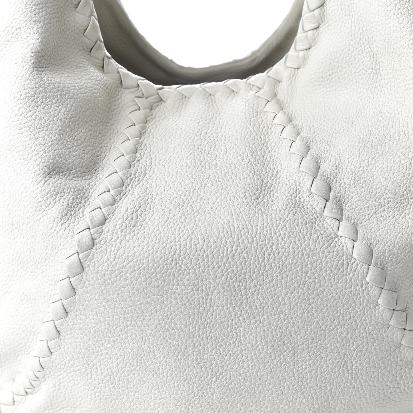 Cervo Deerskin Large Hobo White