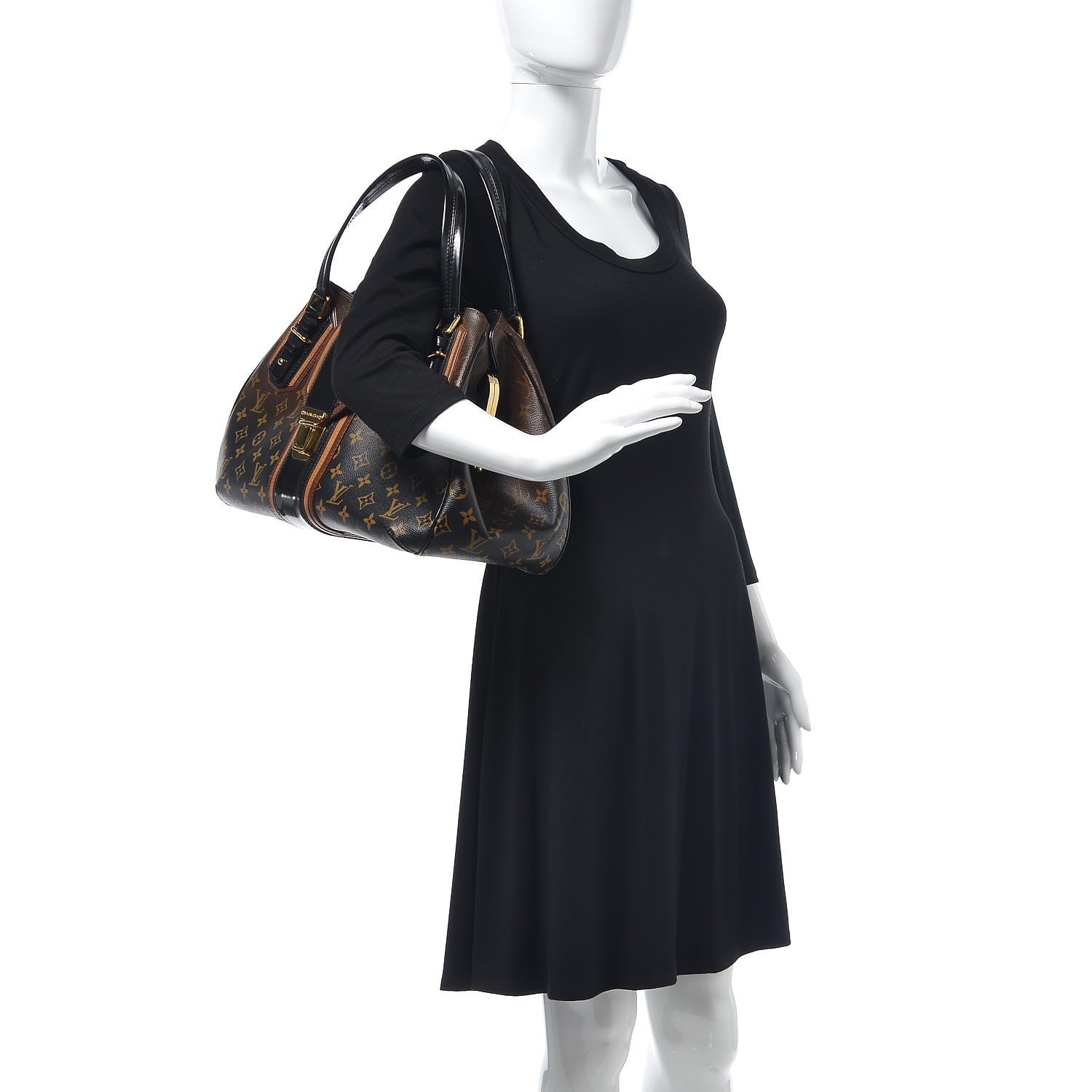 Louis Vuitton Monogram Mirage Griet Black 2 of 7