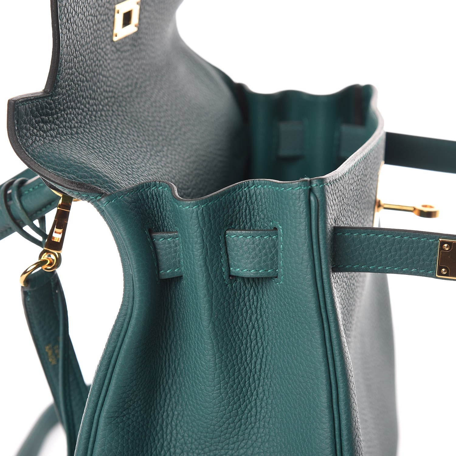 Hermes Togo Kelly Retourne 28 Malachite 15 of 37
