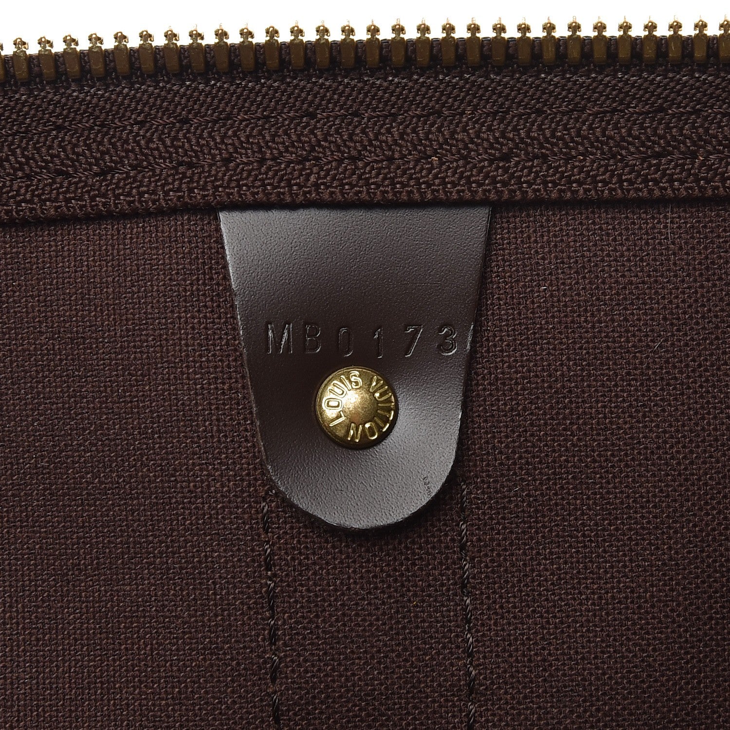 Louis Vuitton Damier Ebene Keepall 50 6 of 11