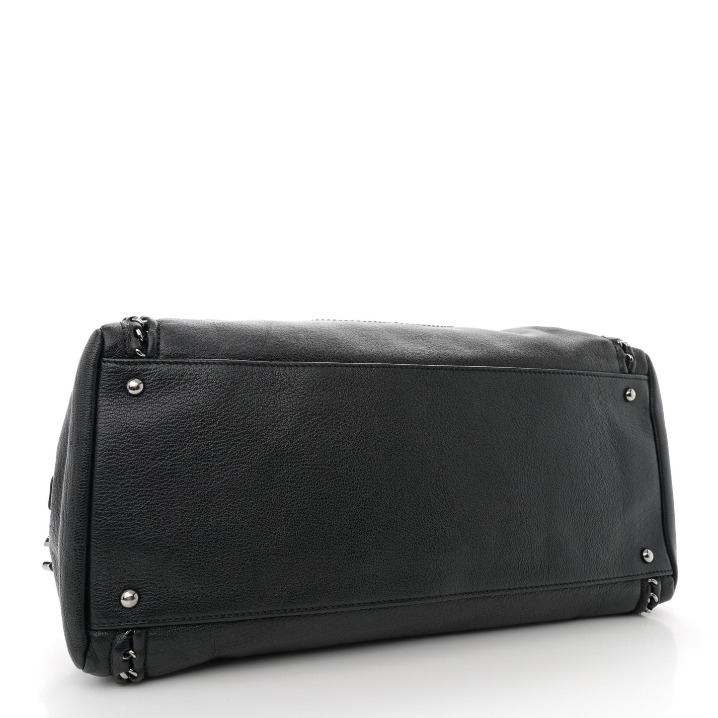 Smooth Calfskin Medium Luxe Ligne Bowler Black