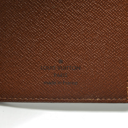 Louis Vuitton Monogram Porte Valeurs Checkbook Wallet 6 of 6