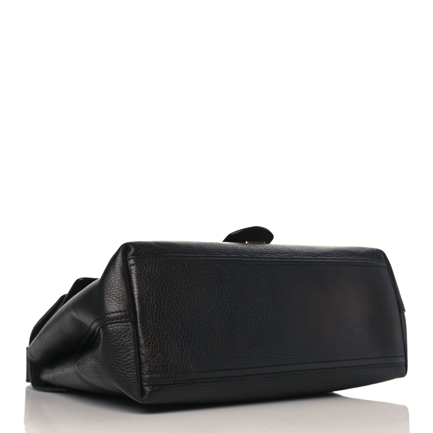 Calfskin Large GG Marmont Shoulder Bag Black