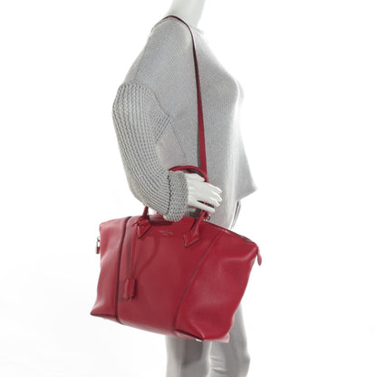 Louis Vuitton Veau Cachemire Soft Lockit MM Framboise 2 of 7