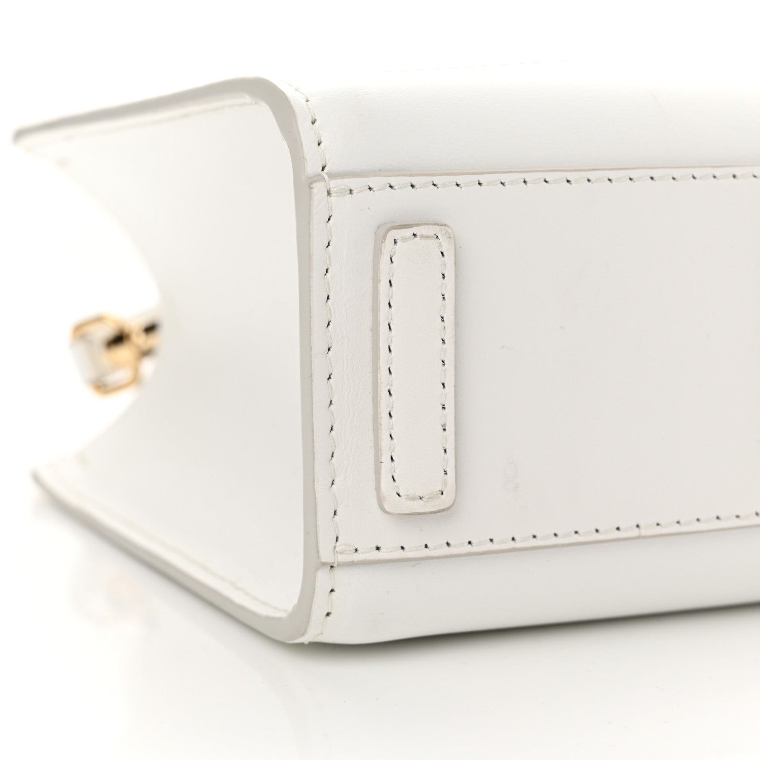 Dolce & Gabbana Calfskin Small DG Daily Shopper Tote White 8 of 10