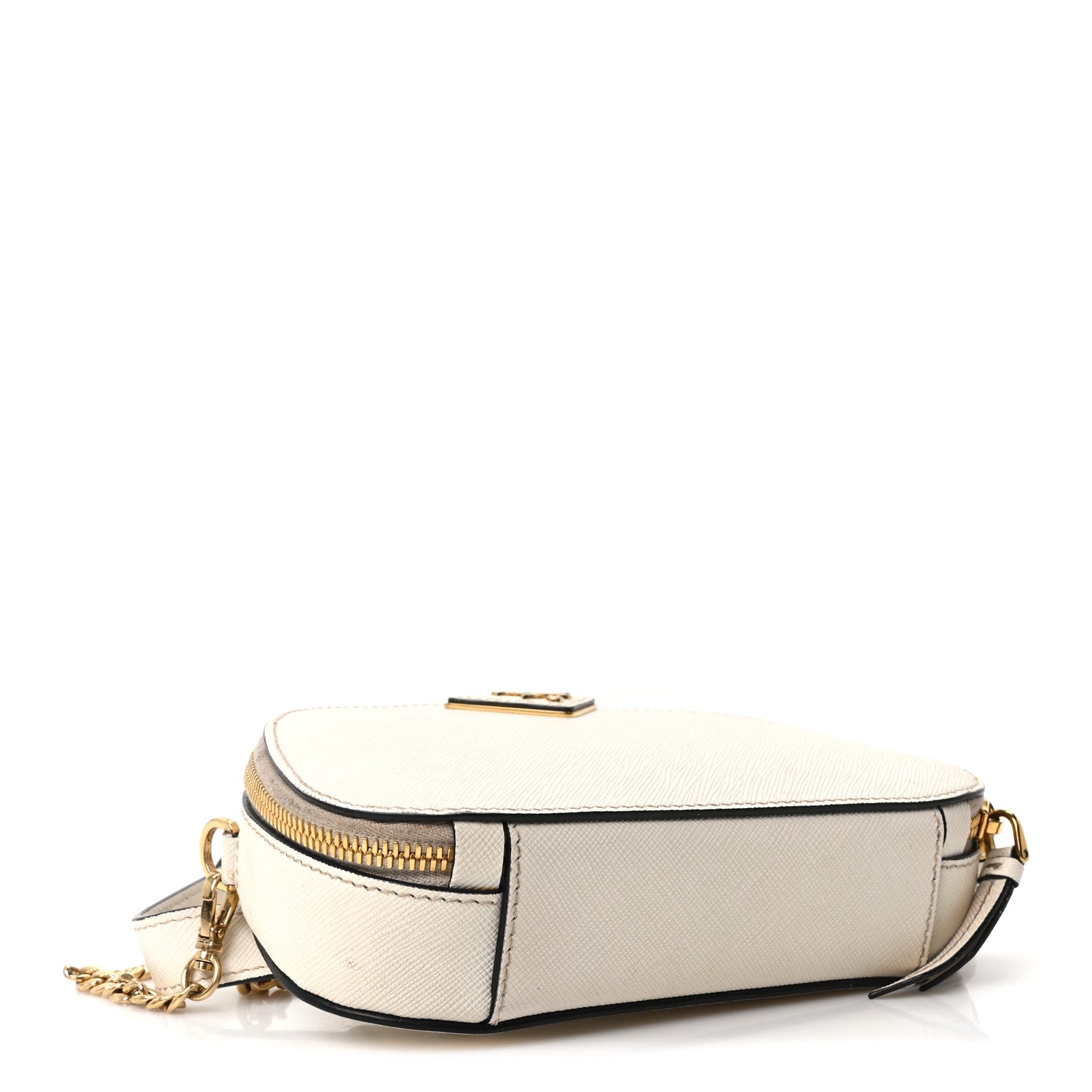 Prada Saffiano Lux Odette Belt Bag White 4 of 13