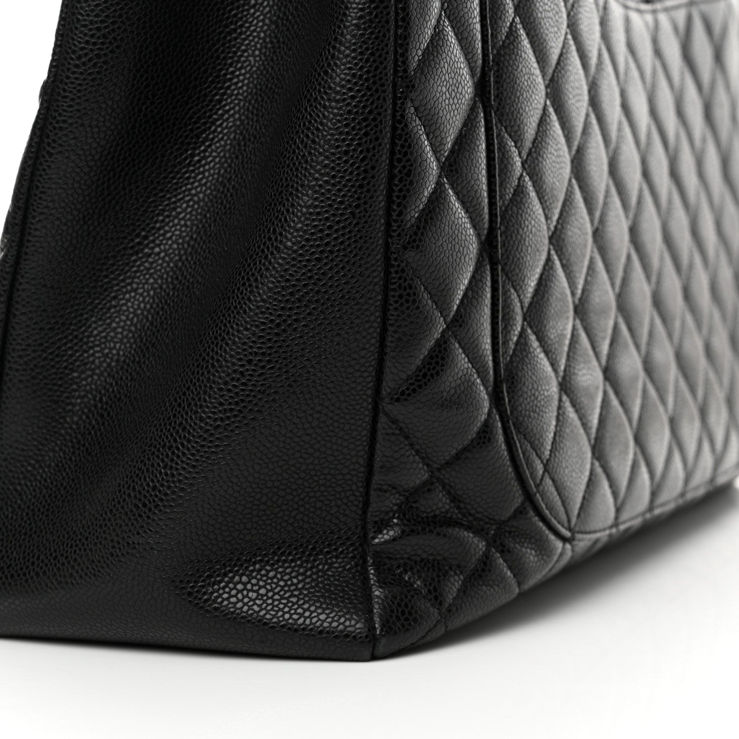 Chanel Caviar Quilted XL Grand Shopping Tote GST Black 12 of 12