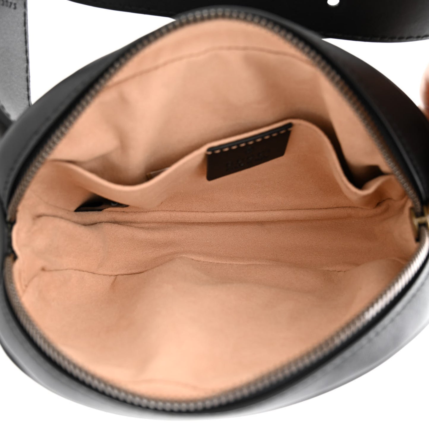 Calfskin Matelasse GG Marmont Belt Bag 65 26 Black