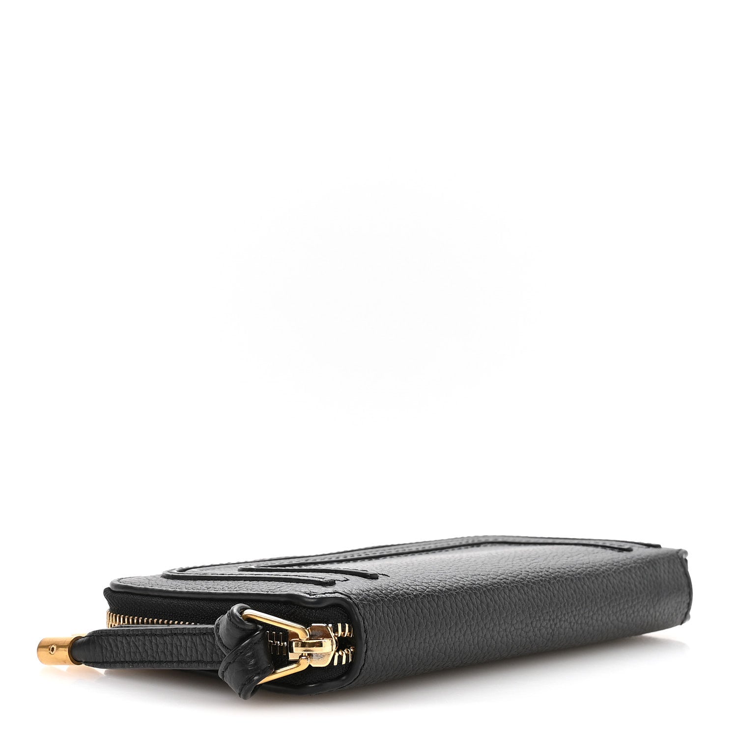 Chloe Grained Calfskin Marcie Long Zip Around Wallet Black 4 of 8